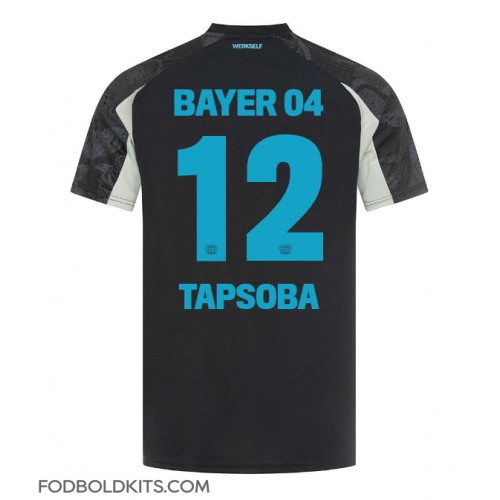 Bayer Leverkusen Edmond Tapsoba #12 Tredjetrøje 2024-25 Kortærmet